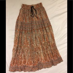 County Style Long Skirt